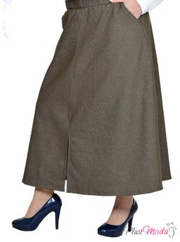 Юбка Модель №1169 размеры 44-84 - Plusmoda фото 2
