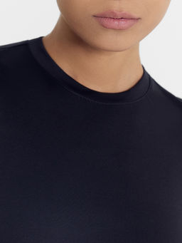 Джемпер женский для занятий спортом черный