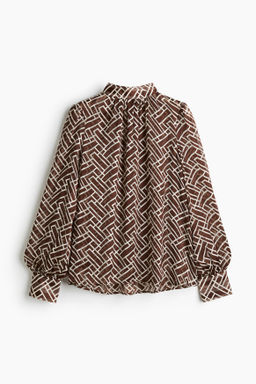 Stand-collar blouse - H&m фото 2