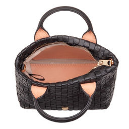 Итальянская миниатюрная женская сумочка DuDu Bags серии Ibiza | черно-розовый - Dudubags фото 3