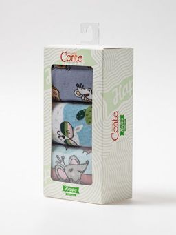 Носки жен. HAPPY 18С-227СП 3 пары - 766 ассорти