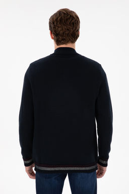 Erkek Lacivert Kazak