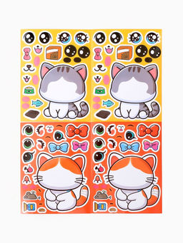 Наклейки детские для творчества "Котята" набор 16 шт.