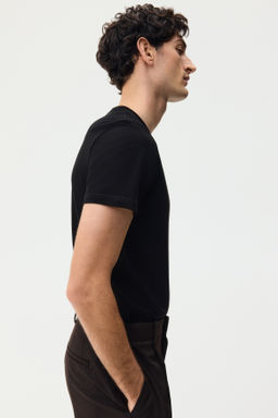 Camiseta en algod?n pima Slim Fit - H&m фото 10