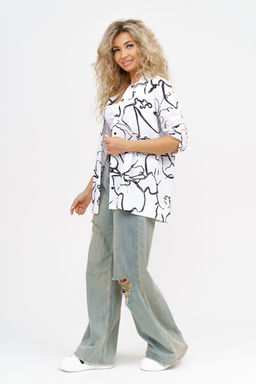 Рубашка Натали 36807 из хлопка фото 5