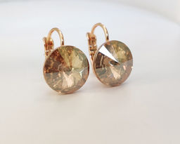 Серьги с кристаллами Swarovski