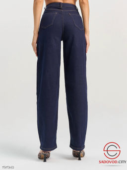 Джинсы багги на резинке - Bruno фото 3