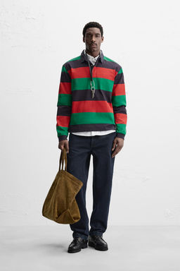 STRIPED POLO SHIRT