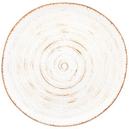 Тарелка обеденная 26,5*26,5*2,5 см "Кантри" натуральный
