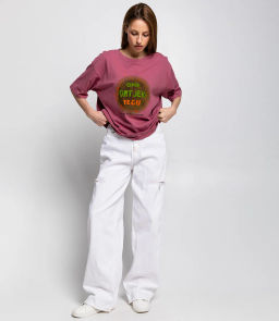 Футболка #БШ2257 (1), брусничный