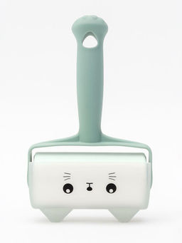 Ролик для чистки одежды в футляре "Cute blue cat", 10 см*60 листов