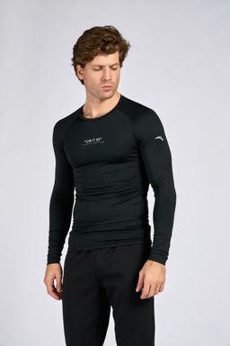 Лонгслив Черный