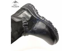 Монголки подростковые черные, литая подошва