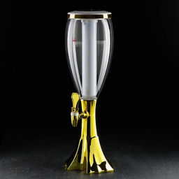 Башня пивная Gold, колба с подсветкой, 3 л, пластик, золотистая - Simaland фото 10