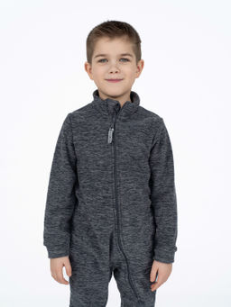 Комбинезон детский флисовый темносерый
