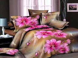 КПБ Евро(пододеял. 220х240см)с прост.на резинке Постельное белье из полисатина - Габриэль