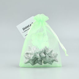 Цена за 5 шт. Мешочек подарочный из фатина с термонаклейкой Самой прекрасной, 11?16 см 1.5 см