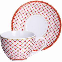 28592 Чайный набор 12пр 220мл фарфор под/уп LR(х8) - Mayer&boch фото 3