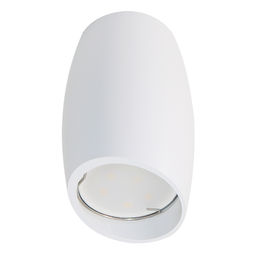DLC-S603 GU10 WHITE Светильник декоративный накладной, серия Sotto. Без лампы, цоколь GU10. Металл. Белый. TM Fametto