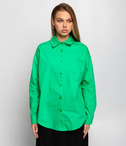 Рубашка #БШ1520, салатовый