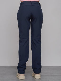 Брюки спортивные софтшелл MTFORCE женские синего цвета 2410S  фото 13