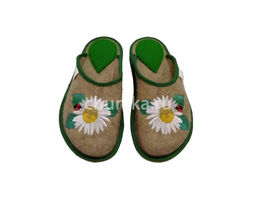 Тапочки без задника, вышивка «кошечки» - Чуника фото 7