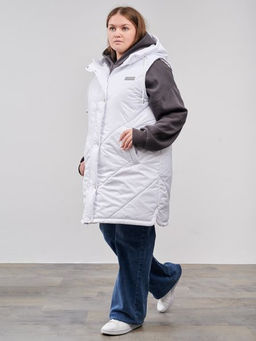 Жилет демисезонный Хлоя бордо - Yollochka фото 15