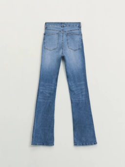 Джинсы bootcut с высокой посадкой / Zarina  фото 8