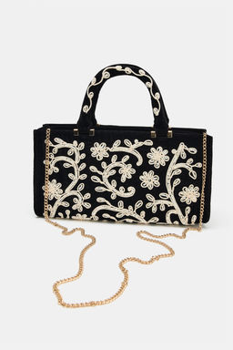 EMBROIDERED CITY BAG - Zara фото 7