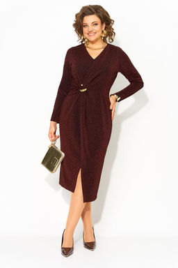 Платье Liliana 1497 горький шоколад