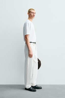 HEAVYWEIGHT SHORT SLEEVE T-SHIRT - Zara фото 13