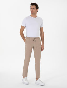 Vizon Slim Fit Beli Ba_c_kl_ Esnek Klasik Pantolon