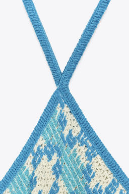 KNIT HALTER DRESS - Zara фото 6