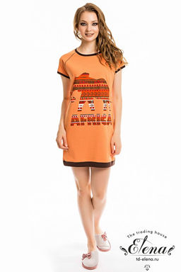 Туника М321116Па Оранжевый