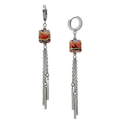 Серьги из муранского стекла TROPIKANKA LS3436