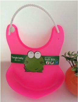 Слюнявчик силиконовый Nicole Baby - Home фото 5