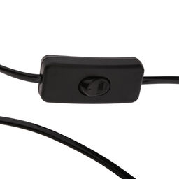 Светильник настольный Грета д20см, h26см, абажур текстильный д20см, h14,5см, цвет - белый, основание керамическое д15,5см, h15,5см, глянцевая глазурь, цвет - сине-серый (Китай) - Домашняя мода фото 5