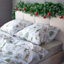 Постельное бельё Этель 2 сп Forest history 175х215 см, 200х220 см,70х70 см -2 шт, поплин  фото 6