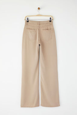 Vizon %100 Tencel Yuksek Bel Wide Leg Jeans TWOSS25JE00262 - Trendyolmilla фото 6