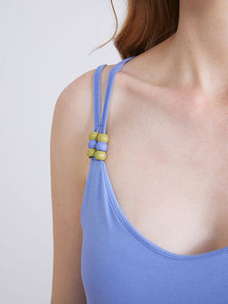 V Yaka Ask?l? Kad?n Gecelik