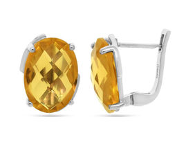 Серьги из серебра диаспор, Австралия