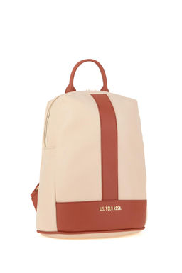 Женский бежевый рюкзак Неожиданная скидка в корзине - U.s. polo assn фото 4