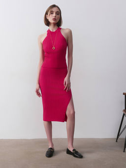 CONTE LDK 2326 Юбка женская fuchsia - Conte elegant фото 3