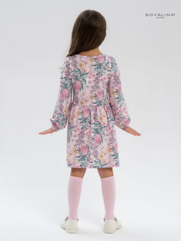 Платье Моана сирень на розовом - Sovalina фото 27