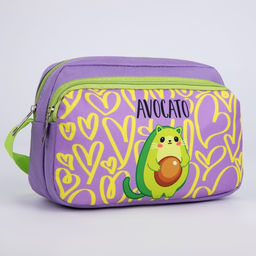 Сумка детская текстильная, 2 кармана, 22х14х6см, Авокато - NAZAMOK KIDS фото 3