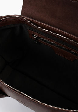 Кожаная сумка Viki DBR 31341 темно-коричневый фото 8