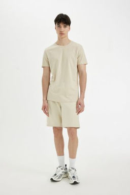 Regular Fit Duz Paca Kargo Cepli Basic Duz Sort