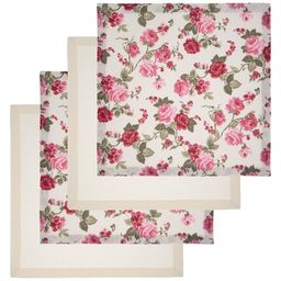 КОМПЛЕКТ САЛФЕТОК ИЗ 4ШТ,РОЗА, ХЛОПОК 100 - Lefard фото 2