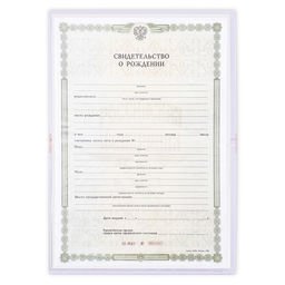 Папка для свидетельства о рождении Первый документ, нежная, А5 - Долго и счастливо фото 6