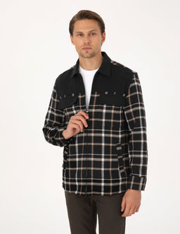 Siyah Comfort Fit Uzun Kollu G_mlek